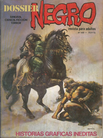 Dossier Negro numero 148 (regular estado)