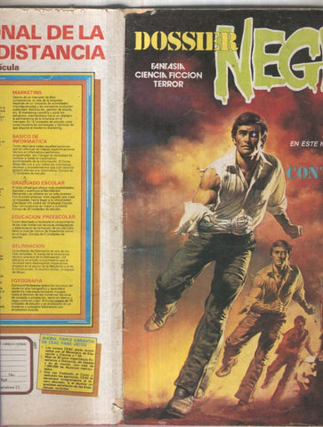 Dossier Negro numero 134 (numerado 3 en trasera y algo aviejado)