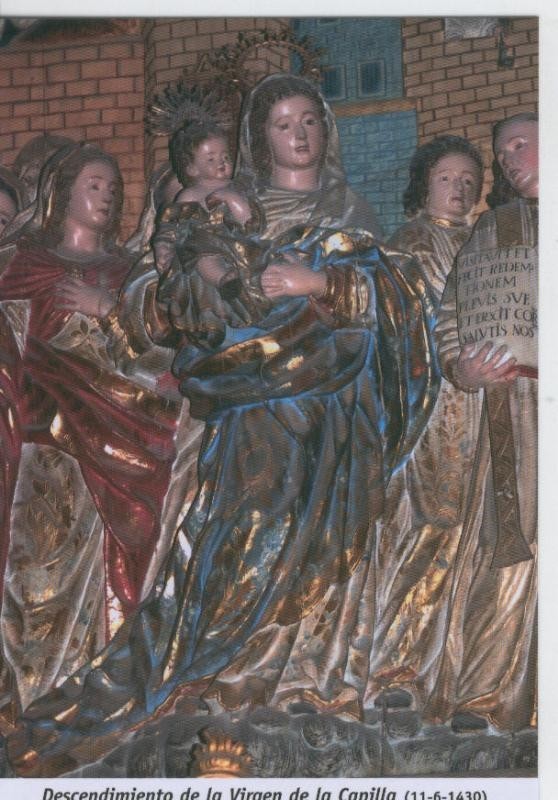 Postal Virgenes 981 : Descendimiento de la Virgen de la Capilla