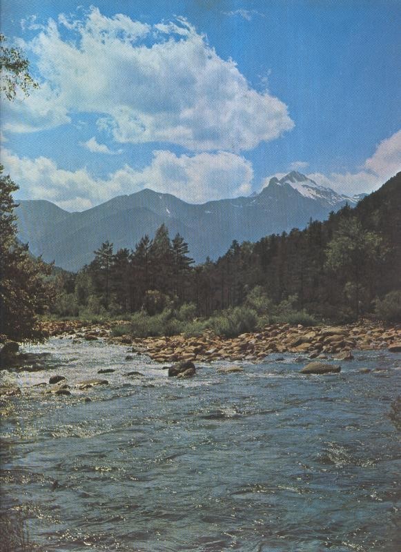 Album Grafico de España lamina 03: Valle de Ordesa, Huesca
