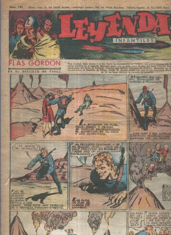 Leyendas Infantiles de Hispano Americana numero 135 (procede de tomo desencuadernado)