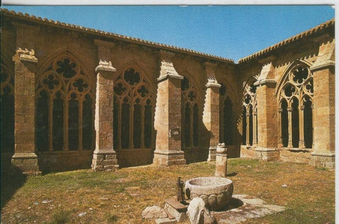Postal 008505: Claustro Gotico de Juan de Colonia de Sasamon, Burgos