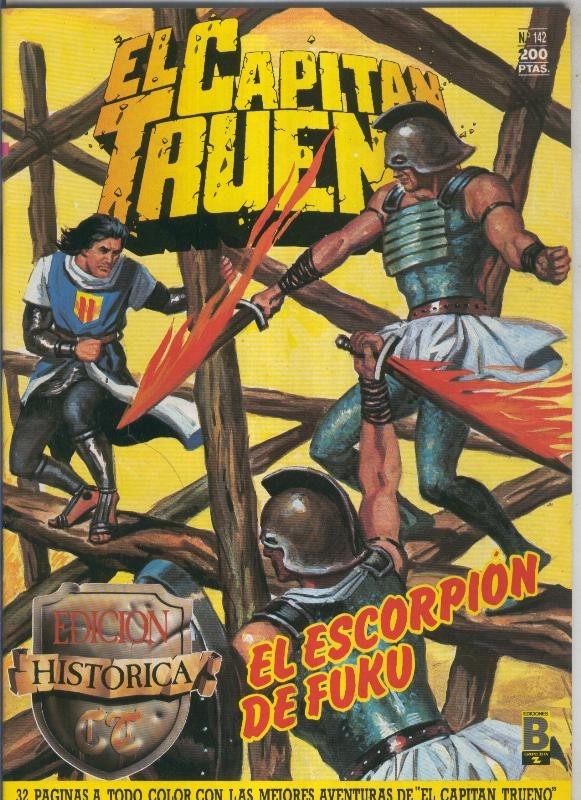 El Capitan Trueno edicion historica numero 142:El escorpion de Fuku