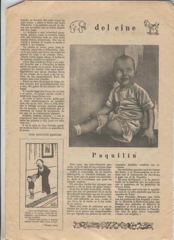Macaco numero 2, 5 febrero 1928, pagina interior