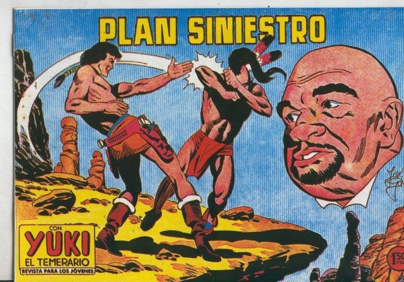 Yuki el temerario facsimil numero 095: Plan siniestro