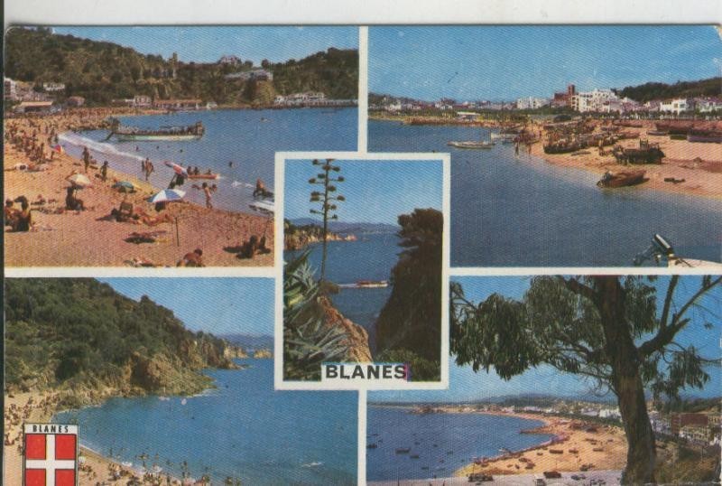 Postal 009421: Vistas varias de Blanes
