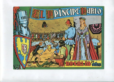El Principe Pablo facsimil numero 05: Rosalia la reina