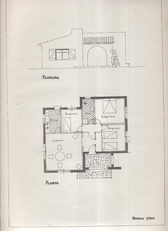 Planos modernos de Villas y Chalets modelo numero 33