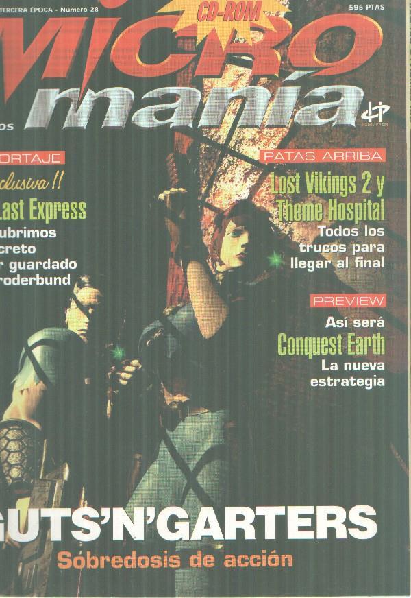 Micromania, 3ª epoca numero 28, sin el CD ROM