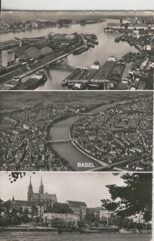 Postal 009069: Base, suiza. vistas