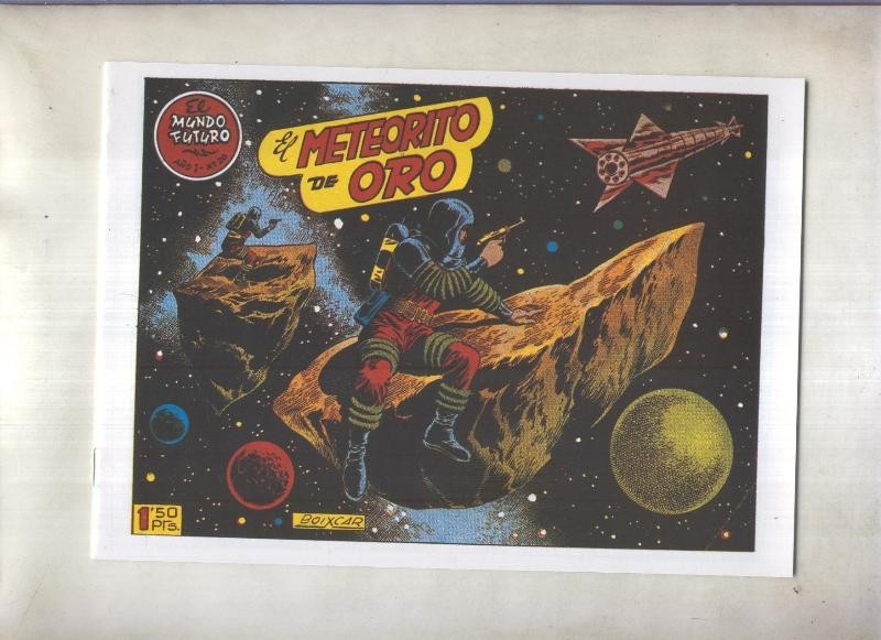 Facsimil: El Mundo Futuro numero 020: El meteorito de oro