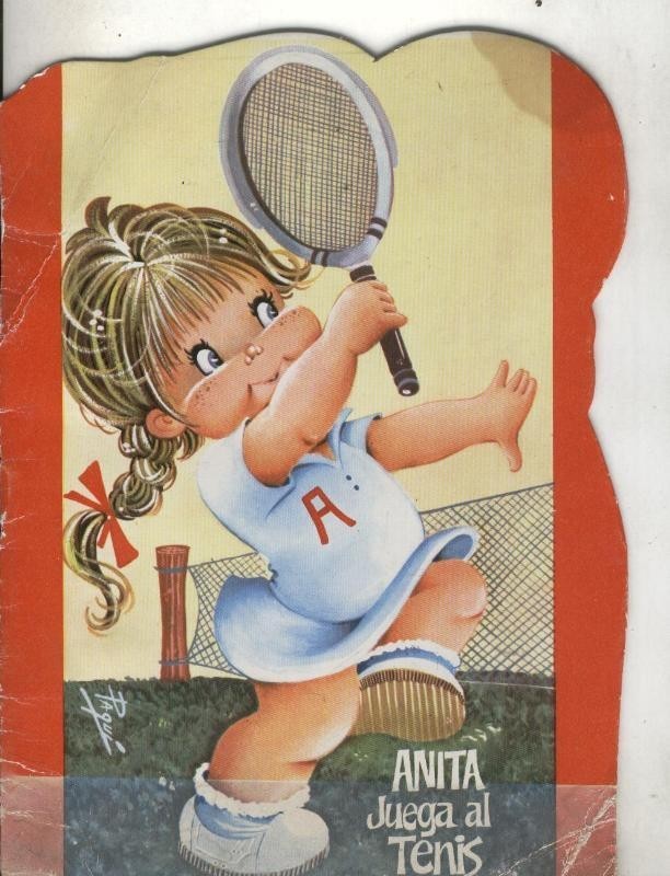 Anita juega al tenis