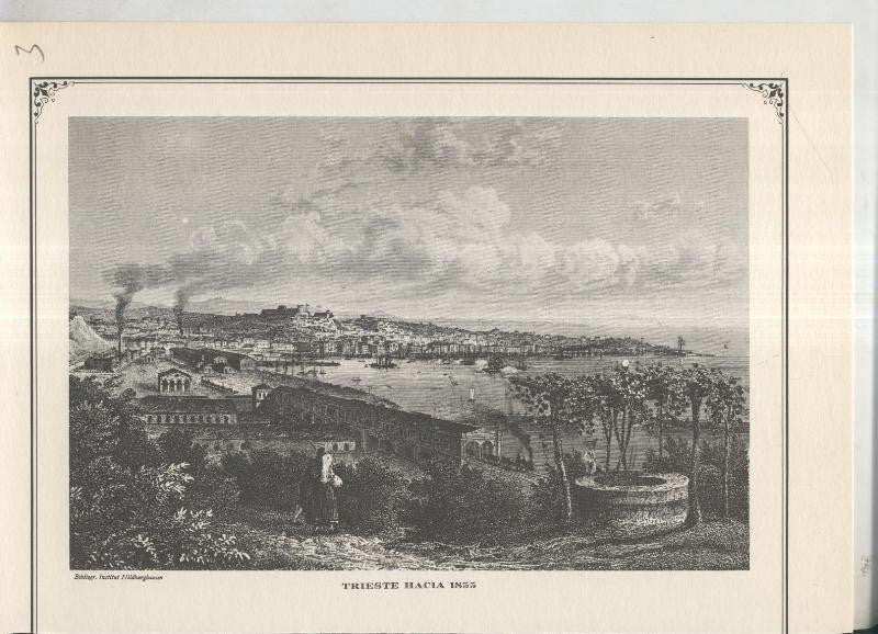 Lamina 03: Trieste hacia 1855