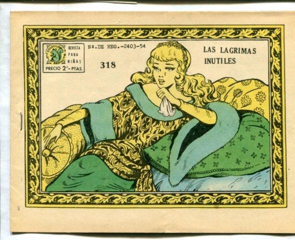 Ardillita 2 pts numero 318: Las lagrimas inutiles