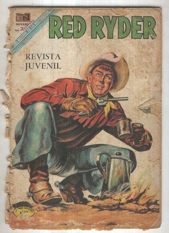 Red Ryder numero 207 ( portada rota, vieja y muy mal estado)