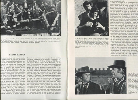 Cine 70: crisis y transicion (articulo de 29 paginas con fotos color y b/n)