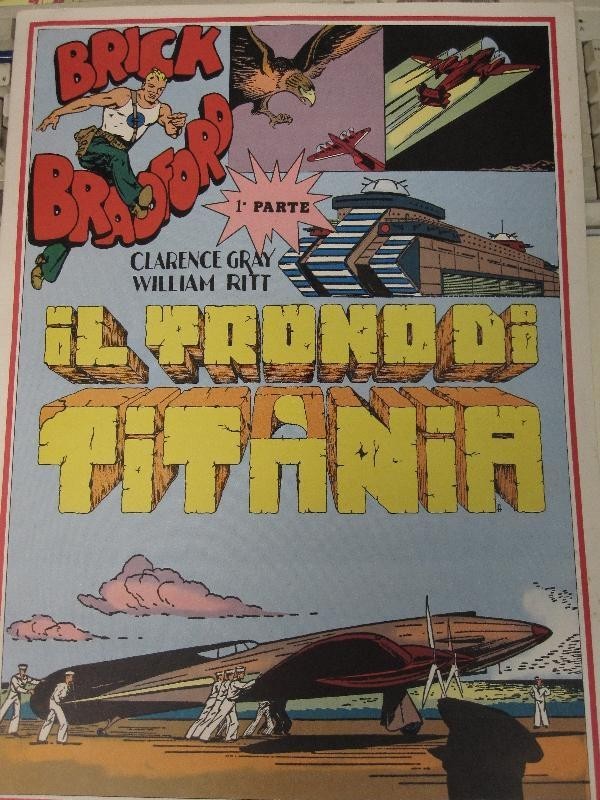Brick Bradford numero 25: Il trono de Titania volumen 1