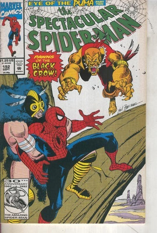 The Spectacular Spider-Man volumen 1 numero 192 (1992)
