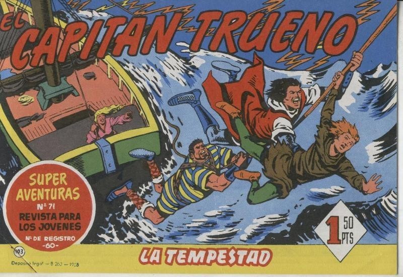 El Capitan Trueno facsimil numero 103: La tempestad