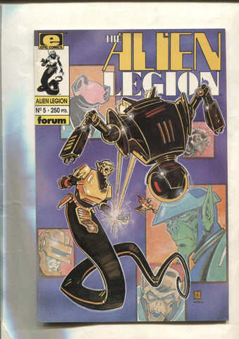 Alien Legion numero 05: Cadena de mando