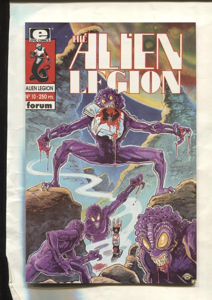 Alien Legion numero 10: Medidas desesperadas