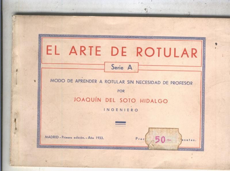 El arte de rotular