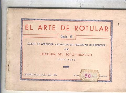 El arte de rotular