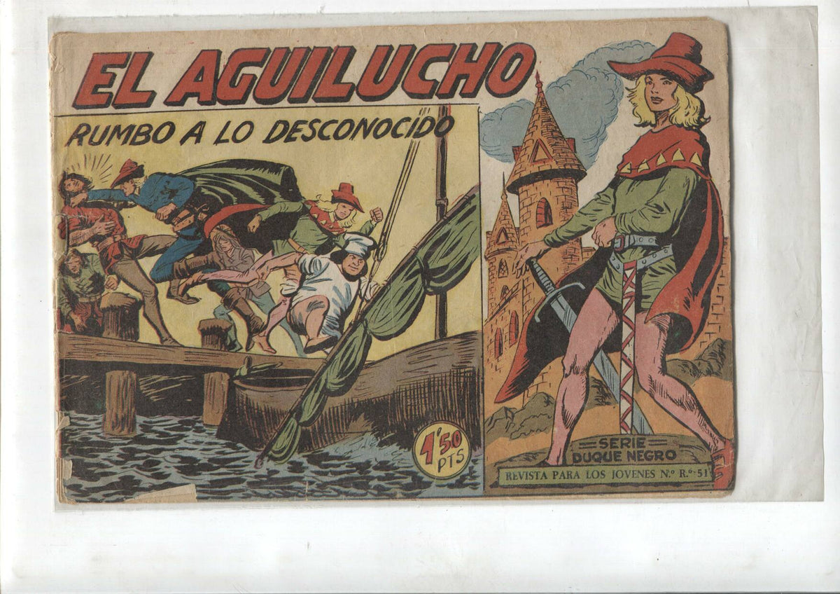 Original: El Aguilucho de Maga numero 30: Rumbo a lo desconocido
