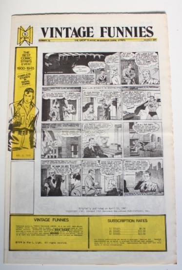 VINTAGE FUNNIES No.076 - The Great Classic Newspaper Comic Strips (1974)