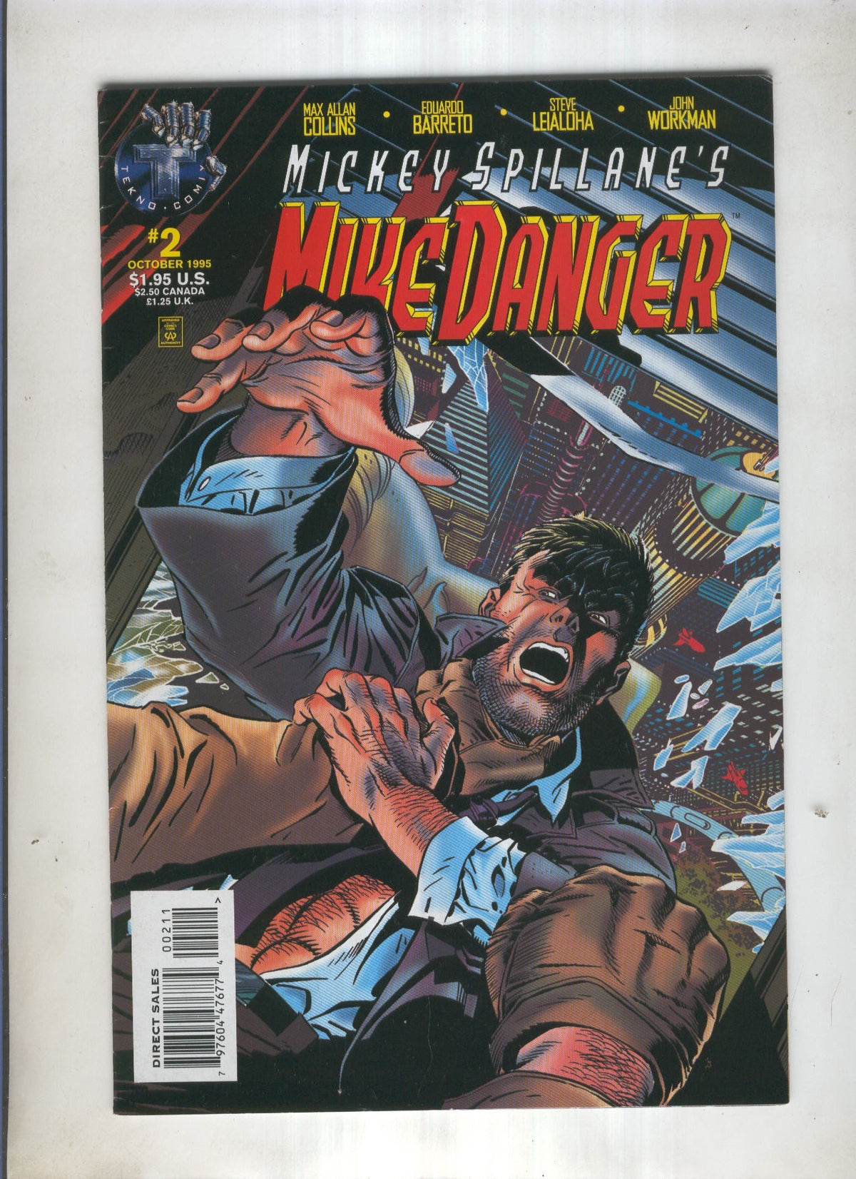 MIKE DANGER VOL.1 NUMERO 02: Danger in the future