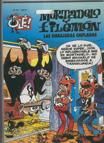 Ole numero 032: Mortadelo y Filemon: Las embajadas chifladas (sexta edicion 2006)