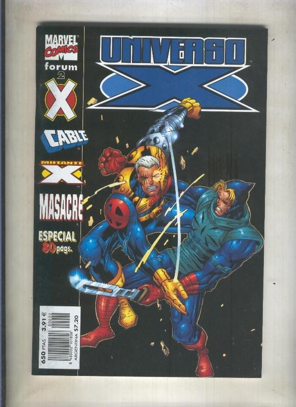 Universo X numero 02: Mutante X-Cable-Masacre