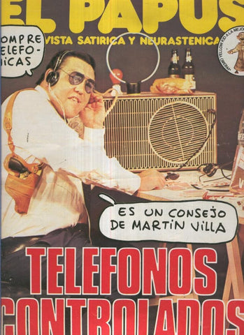 El Papus. Revista de humor numero 225: Telefonos controlados