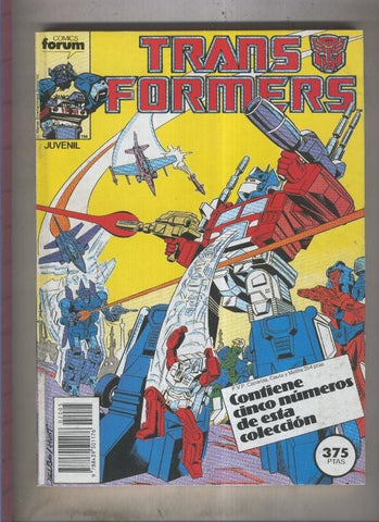 Transformers retapado numero 36 al 40