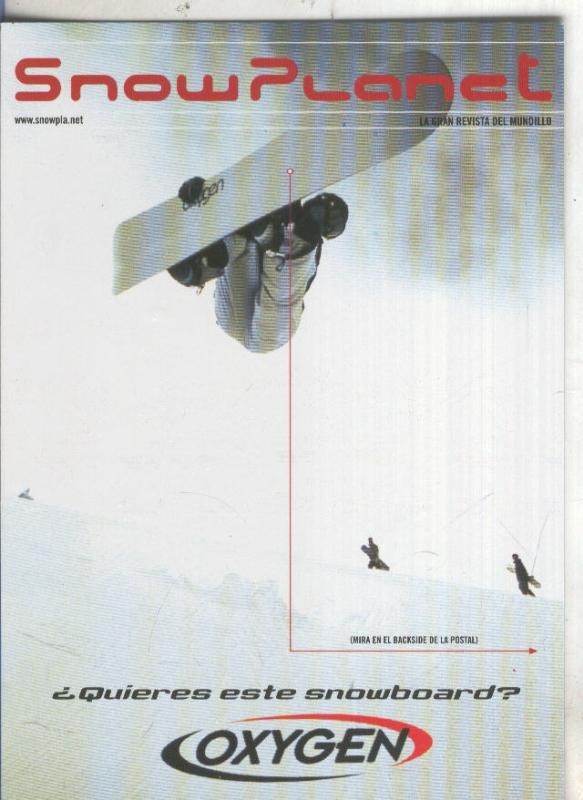Postal 5852 : Publicitaria Wilson Sporting Goods España S.A.-Oxygen
