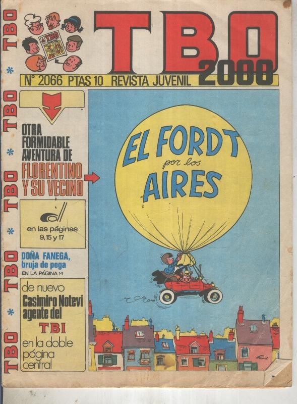 TBO 2000 numero 2066: Ford T (Tillieux) (numerado 2 en trasera)