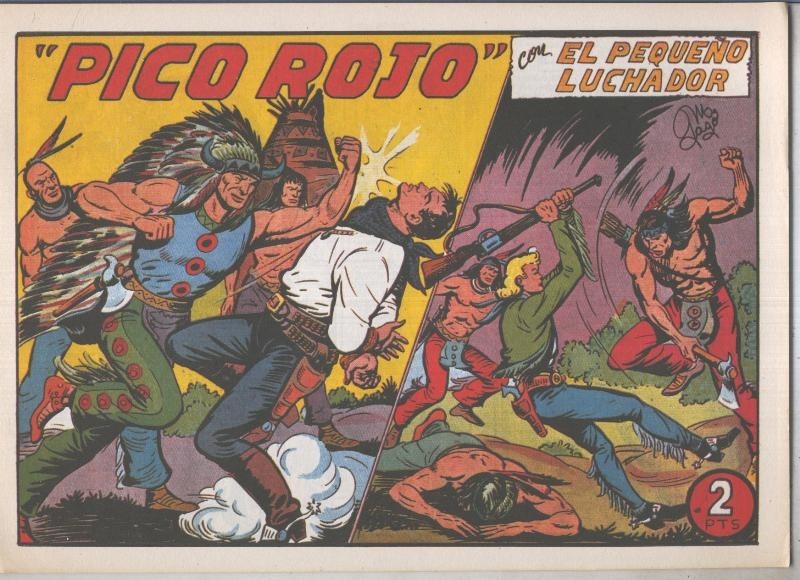 El Pequeño Luchador facsimil numero 154: Pico rojo