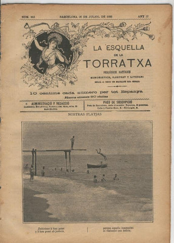 La esquella de la Torratxa numero 0863 del 26.7.1895