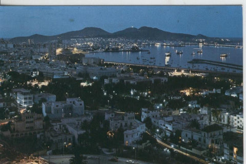 Postal 08127 :  Gran Canaria, vista nocturna