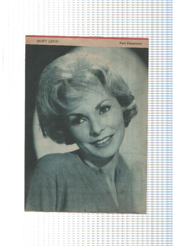 Mary Noticias numero 071: trasera foto artista Janet Leigh