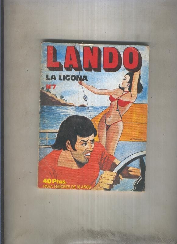 Lando numero 07: la ligona (numerado 4 en trasera)