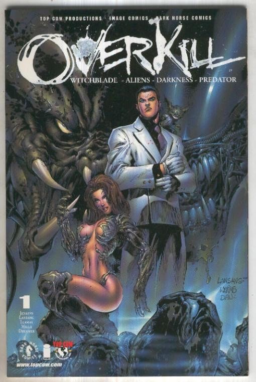 OVERKILL: WITCHBLADE-ALIENS-DARKNESS-PREDATOR, No.01: The Heat