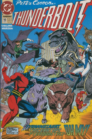 PETER CANNON: THUNDERBOLT, Vol.1 No.10: Mesozoic Mayhem