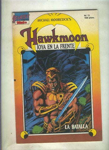 Hawkmoon numero 03: La batalla (numerado 1 en trasera)