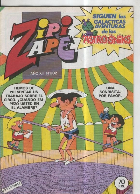 Zipi y Zape semanal numero 602