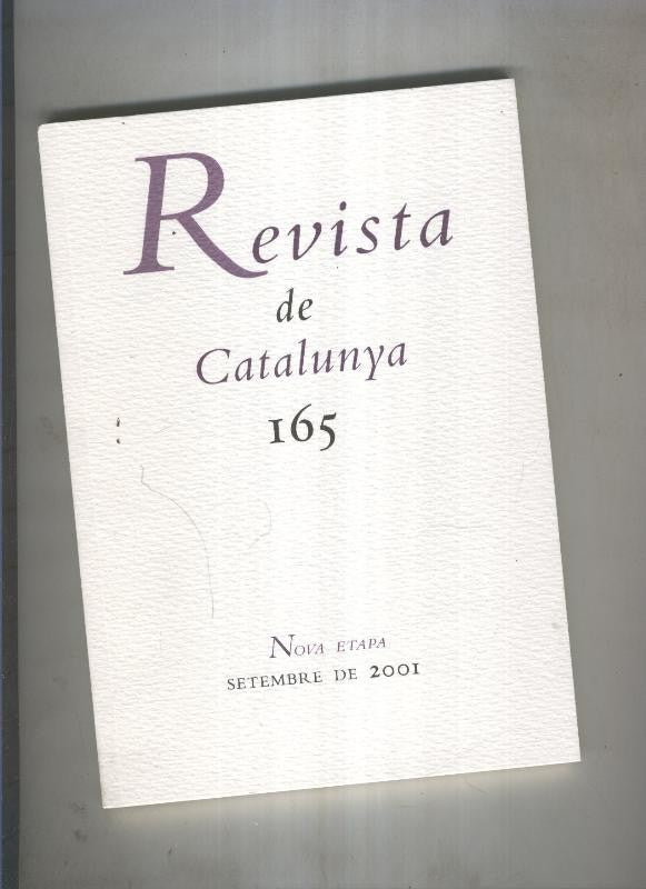 Revista de catalunya numero 165