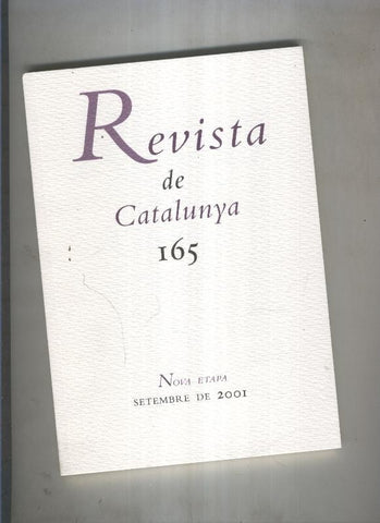 Revista de catalunya numero 165