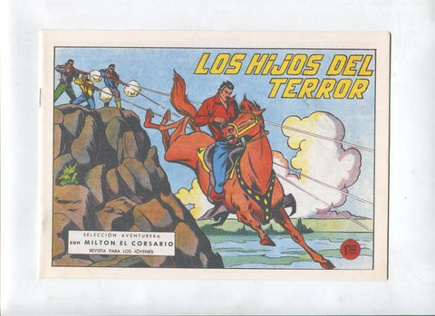 Milton el Corsario , facsimil numero 119: Los hijos del terror