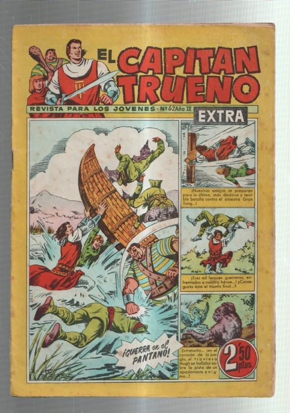 El Capitan Trueno Extra numero 062 (numerado 1 en trasera)