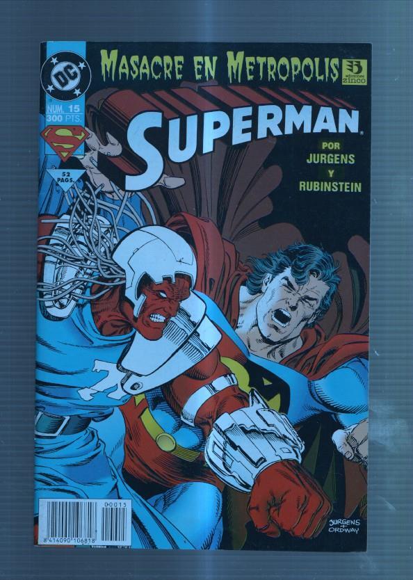 Superman volumen 3 numero 15: Conflicto final